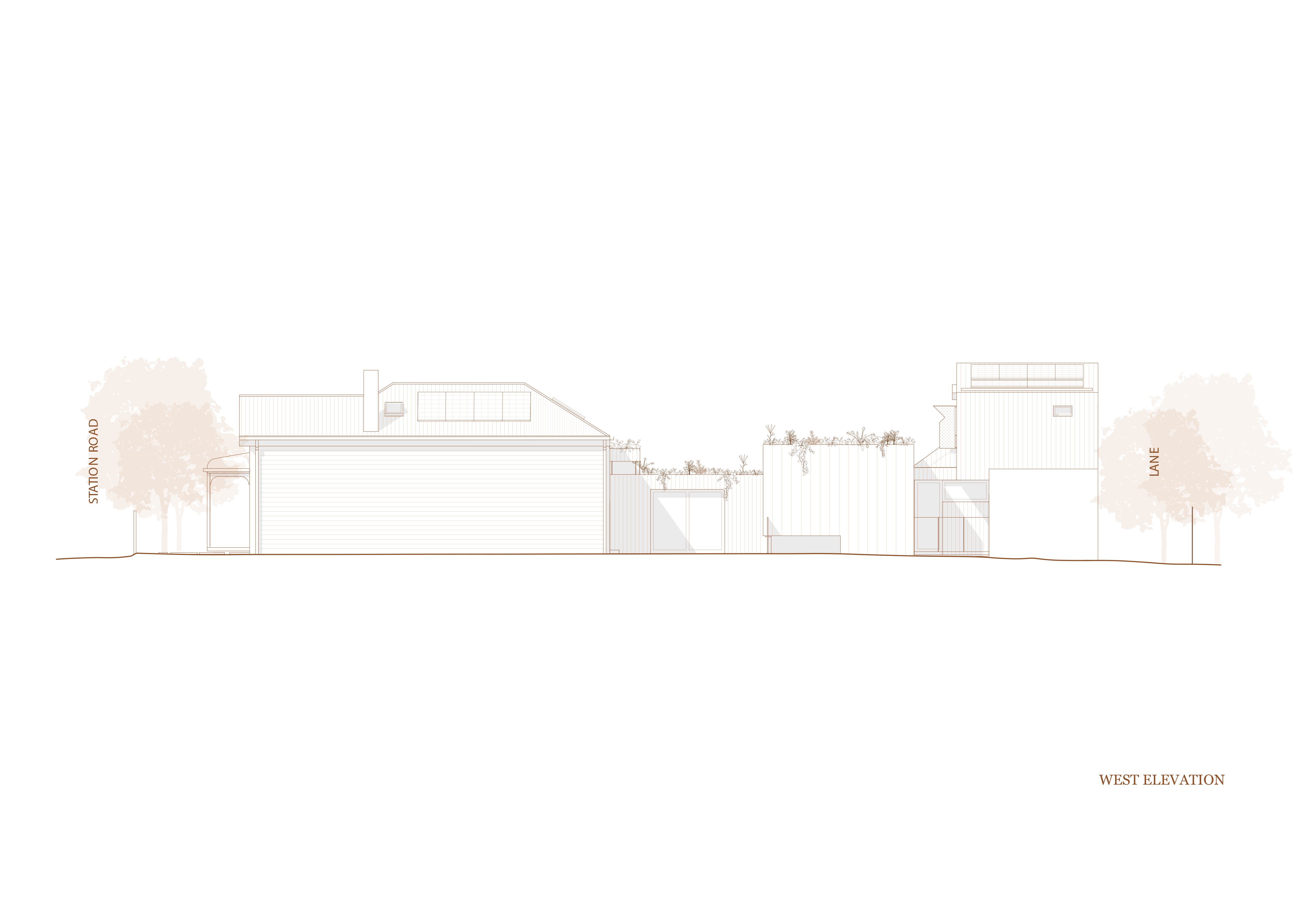 2112 - 260204 - WEST ELEVATION